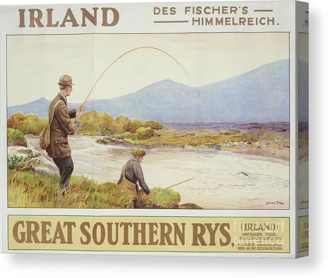Ireland: The Fisherman's Paradise, 1926 Canvas Print / Canvas Art