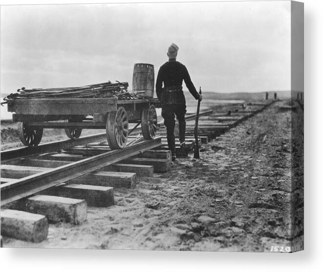 Rail Transportation Canvas Print featuring the photograph New Cpr by Hulton Archive