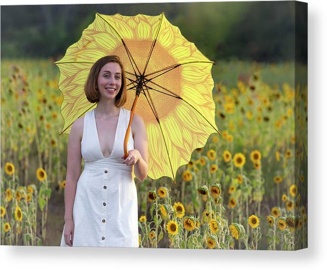 Summer Canvas Print featuring the photograph Summer Sun by Art Cole