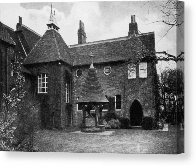 Kent Canvas Print featuring the photograph The Red House by Hulton Archive