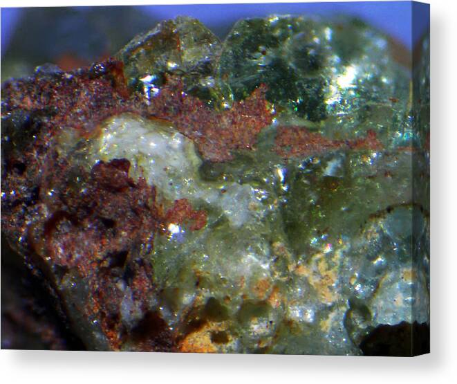  Canvas Print featuring the photograph Trinitite by Rein Nomm