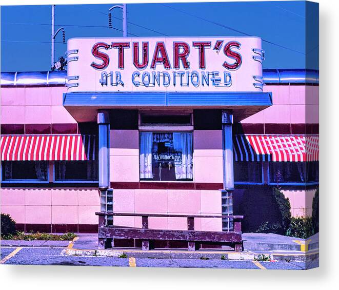 Stuart's Canvas Print featuring the photograph Air Conditioned by Dominic Piperata