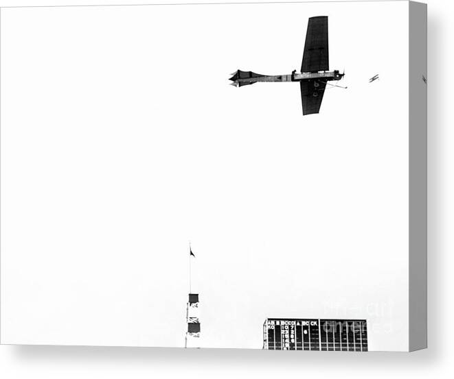 1900s Decade Canvas Print featuring the photograph Antoinette Monoplane by Granger