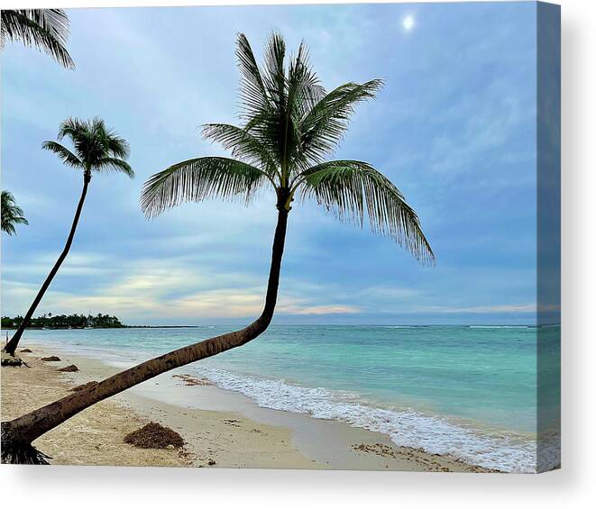 Beach Canvas Print featuring the photograph Beach Pastels by Brian Eberly