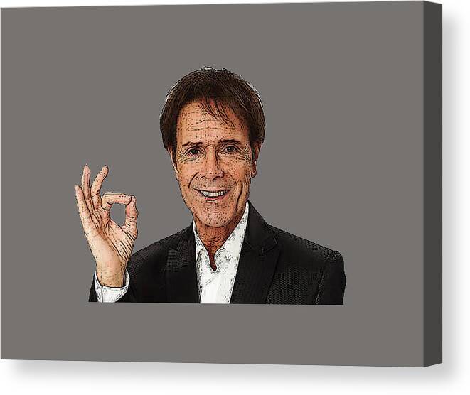 Cash Canvas Print featuring the digital art Cash by Bruce Springsteen