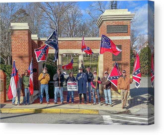 Flagging in Lexington by Judy Smith
