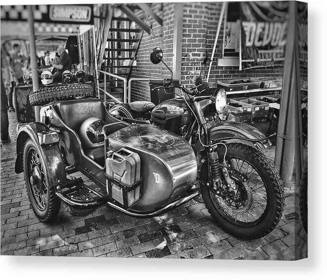 Motorcycle Canvas Print featuring the photograph Sweet Motorcycle by Rick Nelson