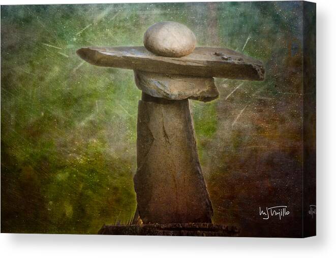 Cairns Canvas Print featuring the photograph Guardian Angel by Maria Trujillo