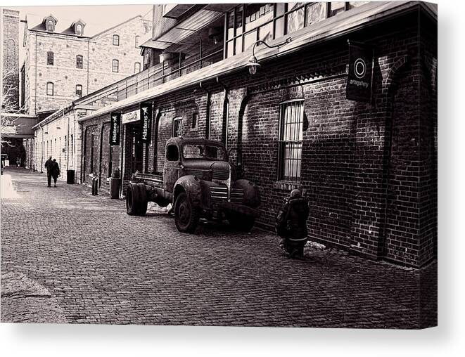 Rusty Truck Canvas Print featuring the photograph Old Rusty #3 by Nicky Jameson