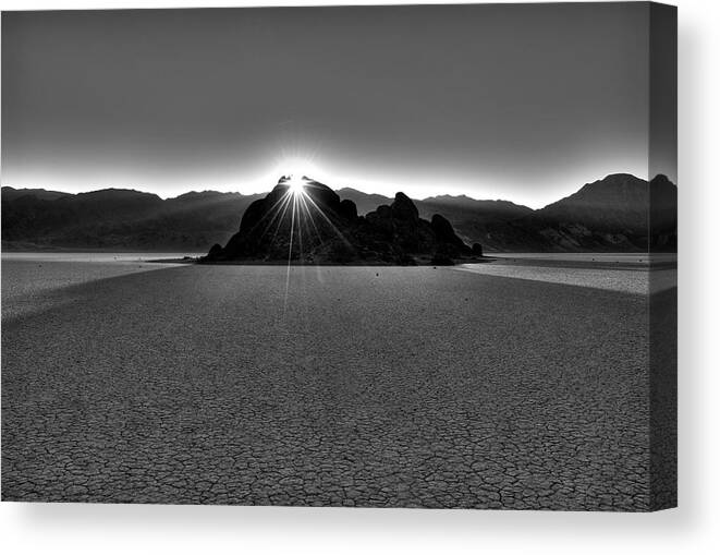 Death Valley Canvas Print featuring the photograph The Grandstand #1 by David Andersen