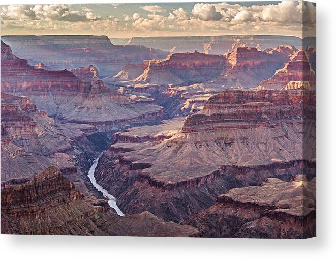 Grand Canvas Print featuring the photograph A Grand Sunset - Grand Canyon National Park Photograph by Duane Miller