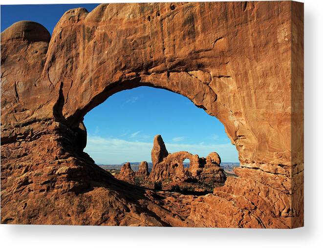 Arches National Park Canvas Print featuring the photograph Arches National Park 61 by JustJeffAz Photography