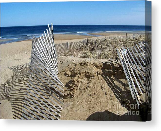 Beach Canvas Print featuring the photograph Beautiful Beach Day by Eunice Miller