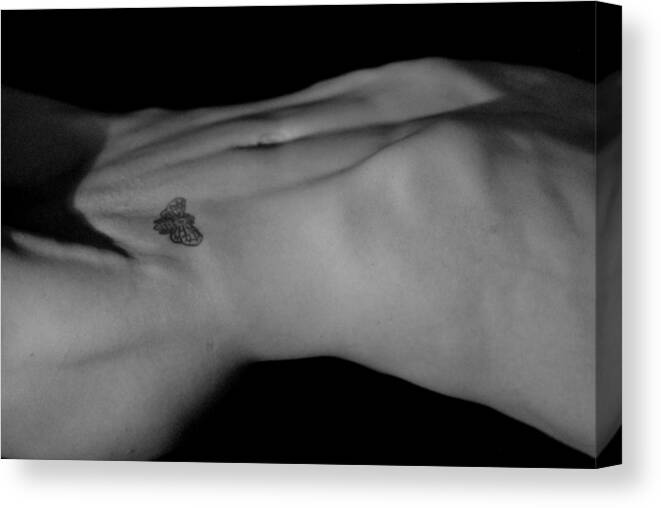 Nude Canvas Print featuring the photograph BodyScape 3 by Rick Saint
