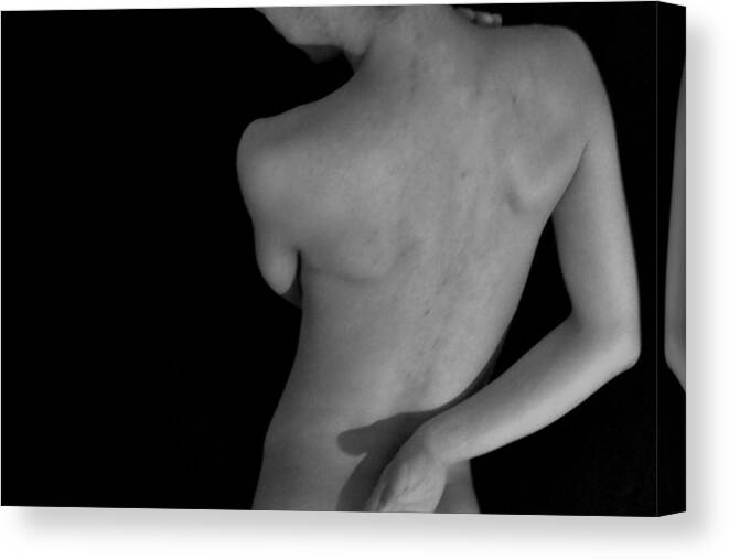 Nude Canvas Print featuring the photograph BodyScapes 25 by Rick Saint