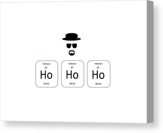 Richard Reeve Canvas Print featuring the photograph Chemistry - A White Christmas by Richard Reeve