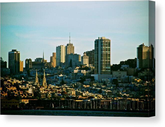 San Francisco Canvas Print featuring the photograph City By The Bay by Eric Tressler