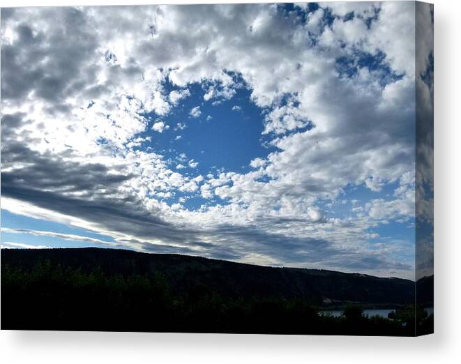 Cloud Nine 16 Canvas Print featuring the photograph Cloud Nine 16 by Will Borden