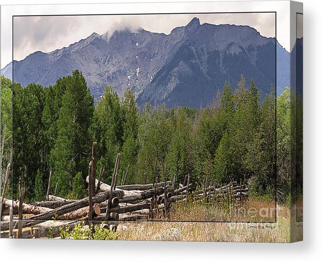 Colorado Canvas Print featuring the photograph Colorado Wilson Peak Clouds by Janice Pariza