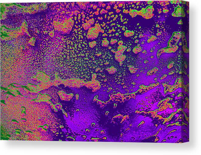 Cosmic Canvas Print featuring the photograph Cosmic Series 009 by Larry Ward