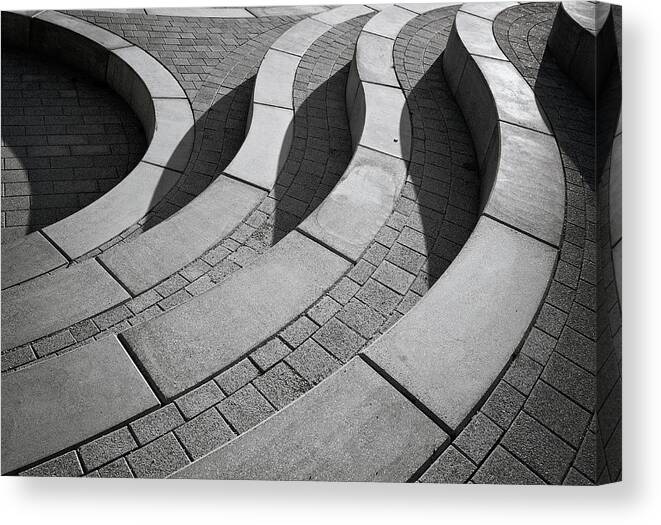 Curves Canvas Print featuring the photograph Curves by Henk Van Maastricht