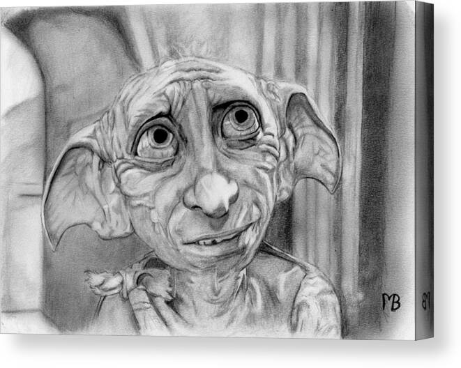 Amazon.com: Harry Potter Dobby Is A Free Elf Sketch T-Shirt : Clothing,  Shoes & Jewelry