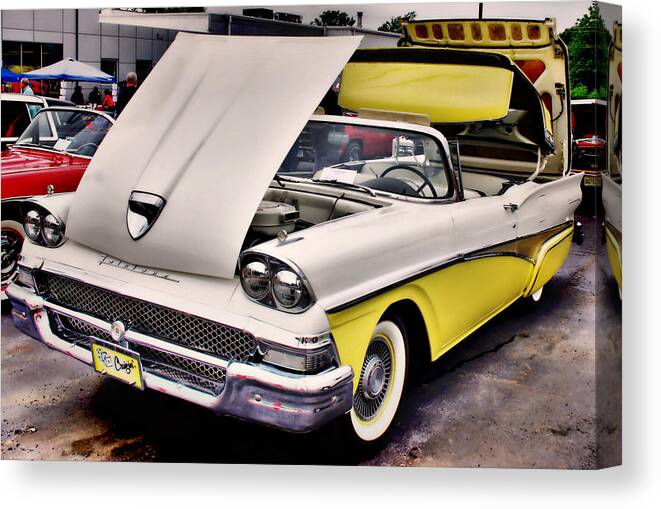 Ford Retractable Canvas Print featuring the photograph Dreamy by Thomas MacPherson Jr