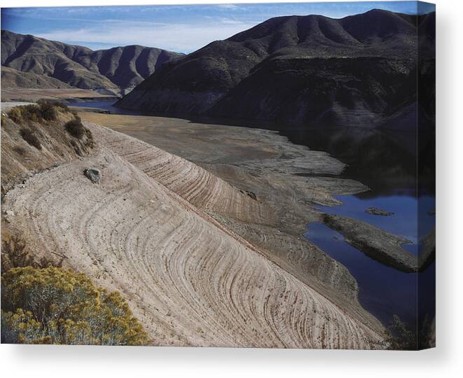 Weather Canvas Print featuring the photograph Drought In Sout West Idaho by Jim Balog