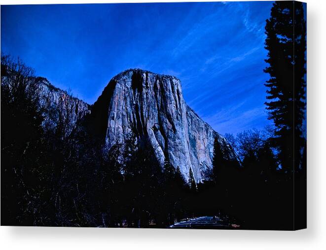Yosemite Canvas Print featuring the photograph El Capitan of Yosemite by Eric Tressler