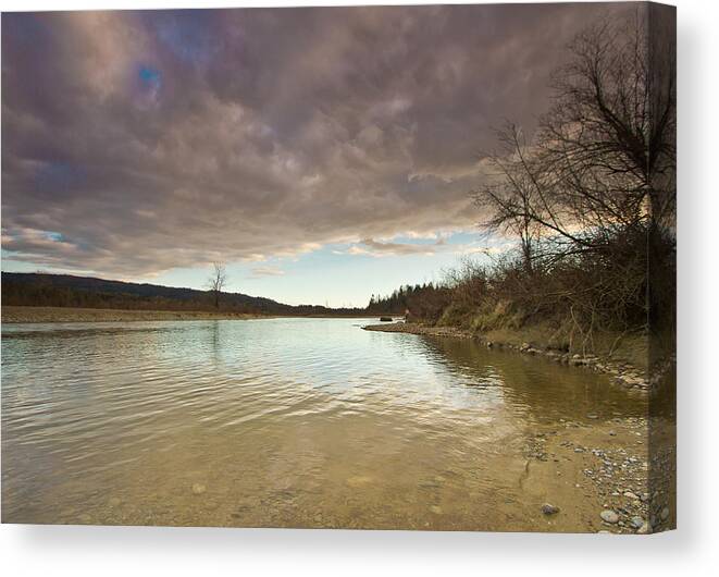 Fishing Canvas Print featuring the photograph Gone fishing by Eti Reid