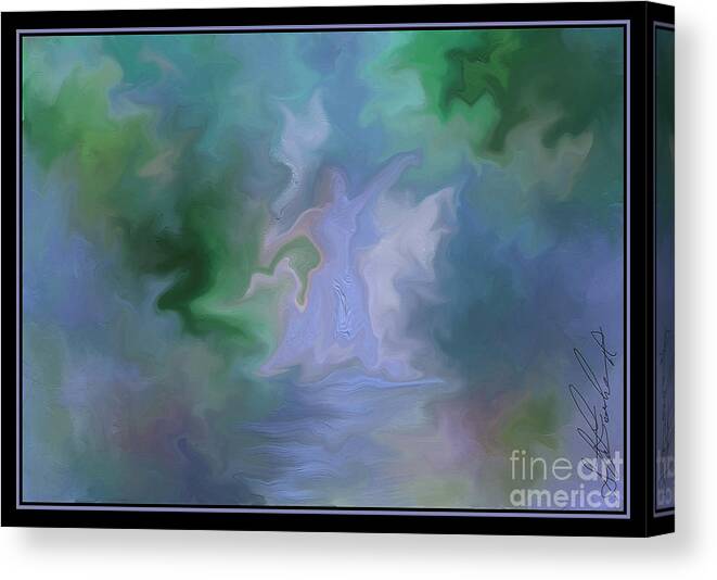 Dance Canvas Print featuring the painting Her Dance by Steven Lebron Langston