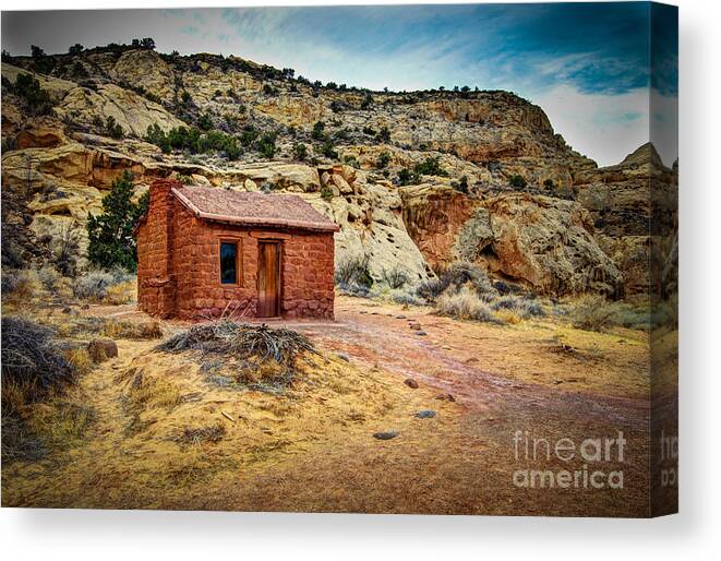 Bob And Nancy Kendrick Canvas Print featuring the photograph Home Sweet Home by Bob and Nancy Kendrick