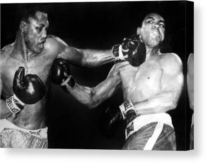 Huge Muhammad Ali  vs Joe Frazier Canvas Print BOXING Classic Heavyweight Fight 
