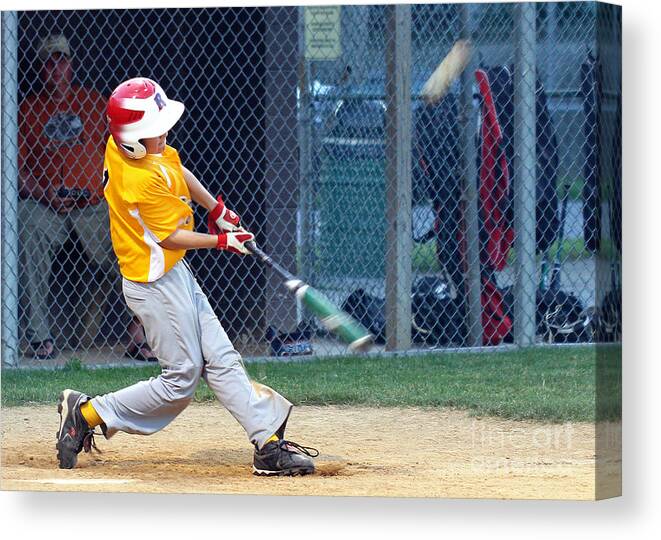 Sport Canvas Print featuring the photograph Moon Shot by Geoff Crego