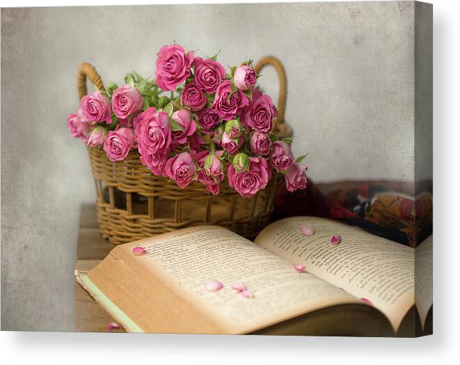 Flowers Canvas Print featuring the photograph My Prize by Margareth Perfoncio