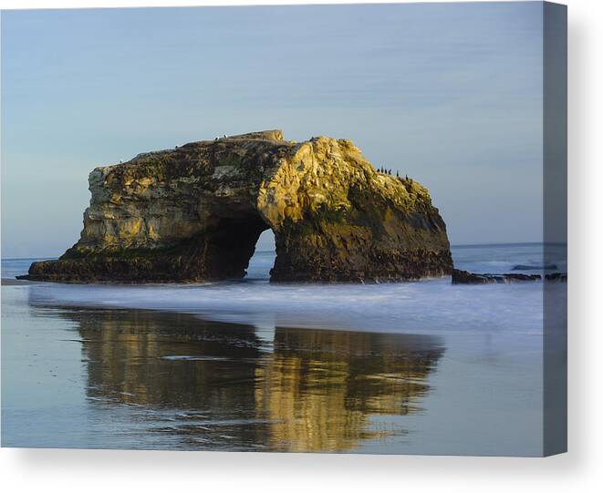 Natural Canvas Print featuring the photograph Natural Bridges by Weir Here And There