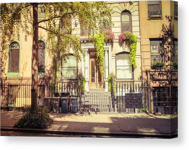 Nyc Canvas Print featuring the photograph New York City - East Village - Early Autumn by Vivienne Gucwa