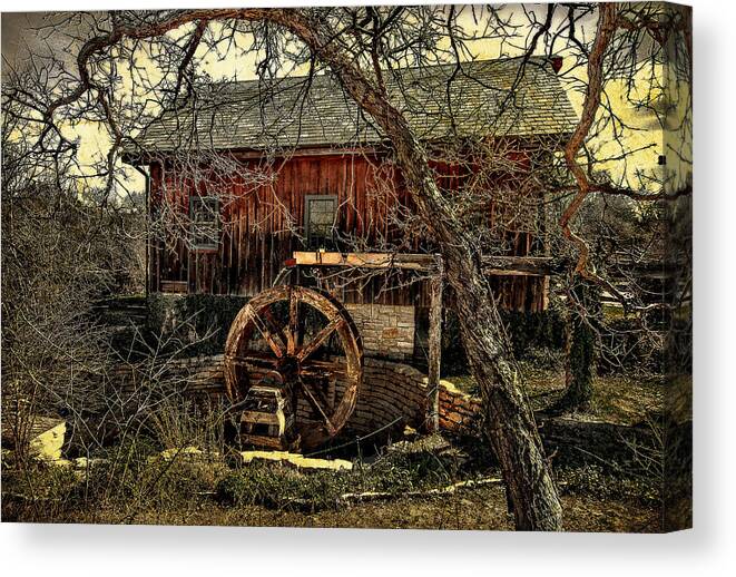 Mill Canvas Print featuring the photograph Old Mill by Jim Painter