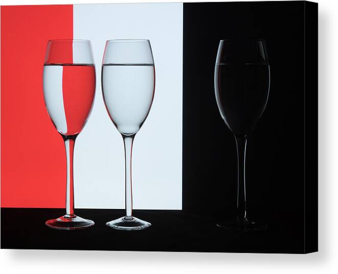 Still Life Canvas Print featuring the photograph One In The Shadows by Jacqueline Hammer