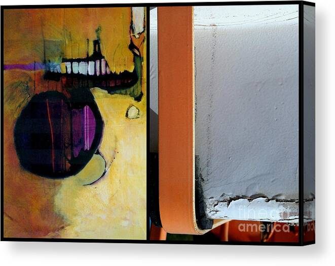 Abstract Photography Canvas Print featuring the painting p HOTography 146 by Marlene Burns