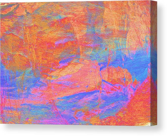  Stone Canvas Print featuring the photograph Painted Desert by Stephanie Grant
