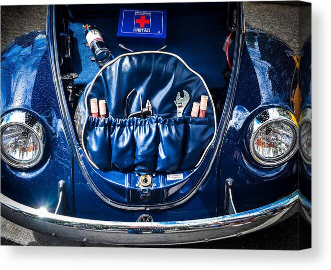 Car Canvas Print featuring the photograph Ready to Roll on Down the Road by Ronda Broatch