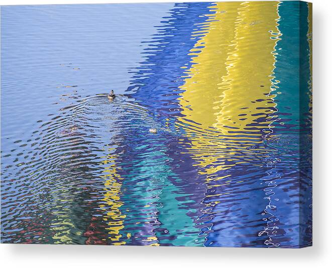 Ripples Canvas Print featuring the photograph Ripples by Alex Lapidus