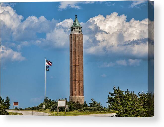Tower Canvas Print featuring the photograph Robert Moses Water Tower by Cathy Kovarik