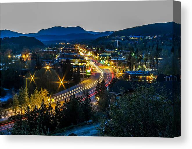 Steamboat Springs Canvas Print featuring the photograph Sleeping Giant by Kevin Dietrich