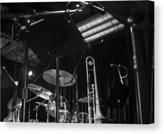 Stage Canvas Print featuring the photograph Stage - Ready to Go by Photographic Arts And Design Studio