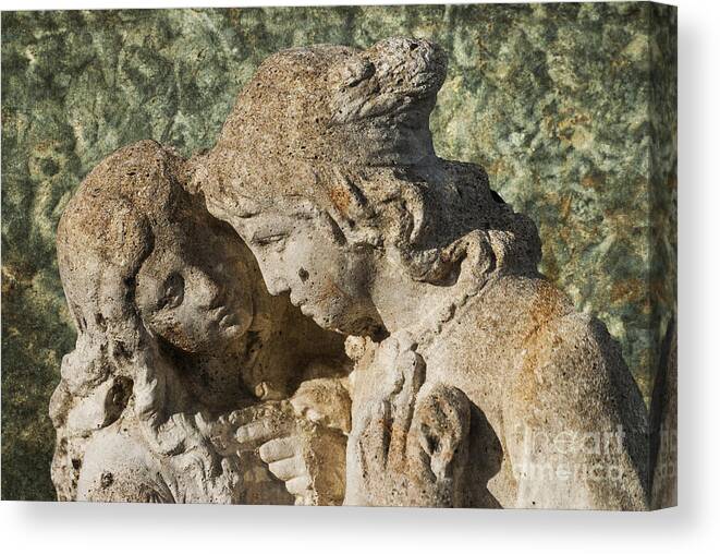 Romeo And Juliet Canvas Print featuring the photograph Star Crossed Lovers by Steve Purnell