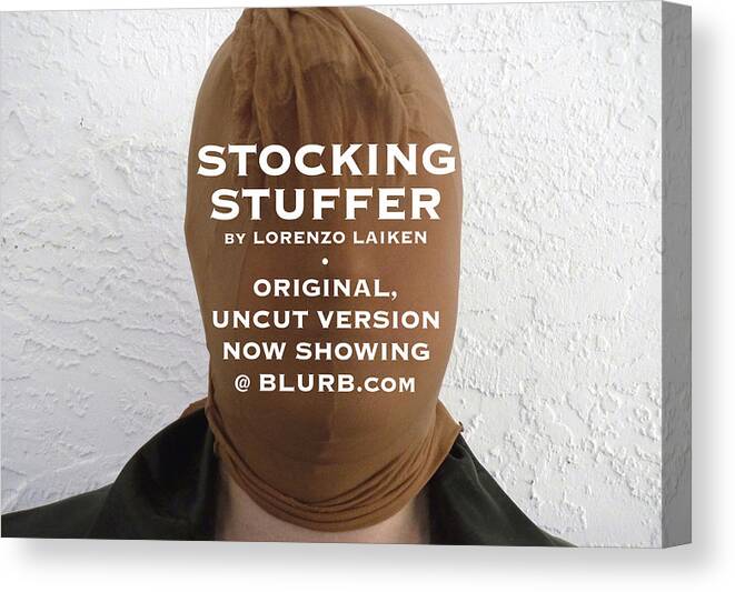 Stocking Stuffer Canvas Print featuring the photograph Stocking Stuffer Uncut by Lorenzo Laiken