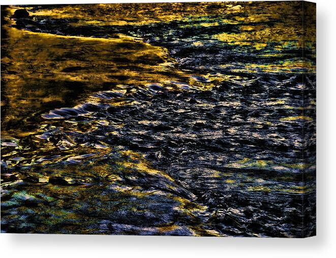 River Canvas Print featuring the photograph Streaming Sensation by Steven Richardson
