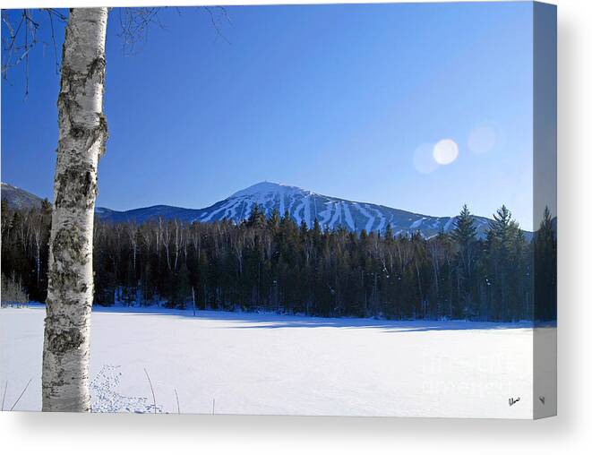 Sugarloaf Canvas Print featuring the photograph Sugarloaf USA by Alana Ranney